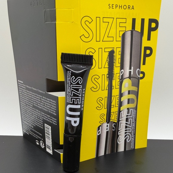 3/$15 🌸 Sephora Size Up Mascara Mini - Ultra Black - Picture 3 of 3
